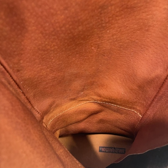 Harley Davidson Motorcycle Riding Boots Womens Size 9.5 Black Leather Buckle Zip - Picture 12 of 16